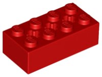 LEGO part Brick Special 2 x 4 with 3 Axle Holes 39789