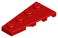 LEGO part Wedge Plate 4 x 2 Left 41770