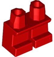 Jambes Court en rouge, numéro de pièce LEGO 41879