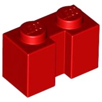 LEGO part Brick Special 1 x 2 with Groove 4216