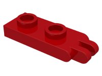 LEGO onderdeel Hinge Plate 1 x 2 with 2 Fingers on End - Hollow Studs 4276b