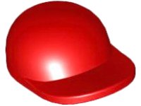 LEGO part Minifigure, Headgear Cap - Short Curved Bill 4485b