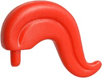 LEGO part Minifigure, Plume Feather Large 4502c