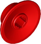 LEGO part Train Wheel Small, Hole Notched for Wheels Holder Pin 50254