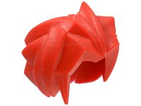 LEGO part Minifigure, Hair Angular Swept Back - Flexible Rubber 53982