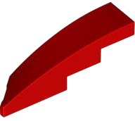 LEGO part Wedge 4 x 1 Right 5414