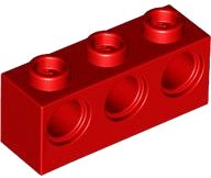 LEGO part Technic Brick 1 x 3 [3 Pin Holes] 5565