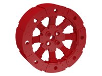 LEGO part Wheel Wagon Viking with 12 Holes (55mm D.) 55817