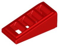 LEGO part Slope 18 2 x 1 x 2/3 with Grille 61409