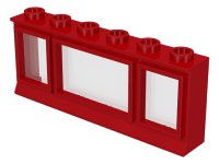 LEGO part Window 1 x 6 x 2 645