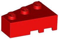 Keil 3 x 2 Links, LEGO Teilenummer 6565
