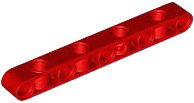 Technic, Liftarm, Modified Perpendicular Holes Thick 1 x 9, LEGO Teilenummer 6612