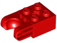 LEGO part Technic Brick Special 2 x 2 with Ball Socket Wide and Axle Hole, No Arm Holes 67696