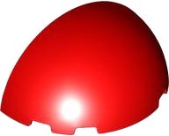 LEGO onderdeel Windscreen 3 x 6 x 2 1/3 Quarter Sphere 7202