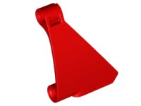 Technic, Panel Curved #63 5 x 4 Tapered Left, LEGO part number 80278