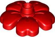 LEGO onderdeel Duplo, Plant Flower 3 x 3 with 5 Leaves and Top Stud 84195