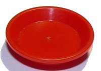 LEGO onderdeel Friends Accessories Dish, Round 93082f