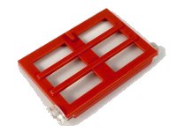 LEGO onderdeel Door 1 x 4 x 5 Right with 6 Panes with Fixed Trans-Clear Glass bb1389c01