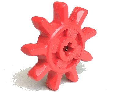 LEGO onderdeel Technic, Gear Expert Builder 9 Tooth with Axle Hole (g9)