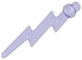 LEGO part Wave Angular Single with Bar End (Lightning Bolt) 27256