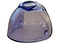 LEGO part Minifigure, Visor Large with Trapezoid Area on Top 89159
