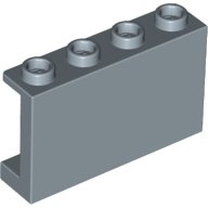 LEGO onderdeel Paneel 1 x 4 x 2 met Zijkanten Steunen - Holle Studs 14718