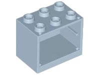 LEGO part Container, Cupboard 2 x 3 x 2 - Hollow Studs 4532b