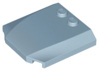 LEGO part Wedge 4 x 4 x 2/3 Triple Curved 45677