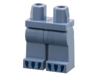 LEGO part Hips and Legs with Dark Blue Claws Pattern 970c00pb1711
