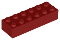 LEGO part Brique 2 x 6 2456