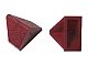 Schräge 45 2 x 1 Doppia / Invertita - senza Tubo Inferiore o Supporto Perno Inferiore in rosso scuro, numero pezzo LEGO 3049b