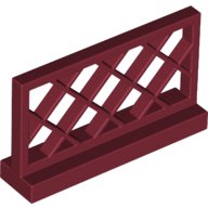 LEGO onderdeel Hek 1 x 4 x 2 Rooster 3185