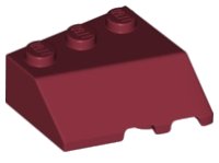 LEGO part Brick Wedged, Sloped 45° 3 x 3 Left 42862