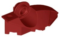 LEGO part Large Figure Foot with Rotation Joint Ball Half Vertical 47430