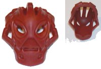 LEGO onderdeel Bionicle Mask Calix - Flexible Rubber 53560