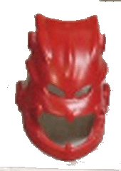 LEGO onderdeel Bionicle Mask from Canister Lid (Piraka Hakann) - Set 8901 55306