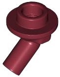 LEGO part Bar, Angled with 1 x 1 Round Plate / Stud on End 65578