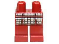 LEGO part Hips and Legs with Samurai Warrior Pattern 970c00pb0080