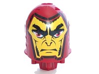 LEGO part Large Figure Head with Vladek Pattern bb0153pb05
