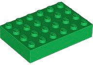 LEGO onderdeel Steen 4 x 6 2356