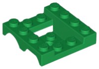 LEGO part Véhicule, Garde-Boue 4 x 4 x 1 1/3 Double 24151