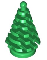 LEGO onderdeel Plant, Tree Pine Small 2 x 2 x 4 2435