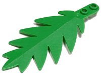 Plant, Tree Palm Leaf Large 10 x 5, numero pezzo LEGO 2518