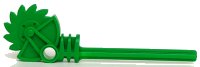 LEGO onderdeel Bionicle Weapon Long Axle Circular Saw Staff with Pin Hole 40341