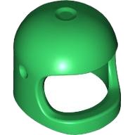 LEGO part Minifigure, Headgear Helmet Space / Town with Thick Chin Strap - with Visor Dimples (Reissue with Top Dimple) 50665