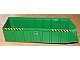 LEGO part Vehicle, Tipper Bed 24 x 7 with 'L.C.B.' and Black and Yellow Danger Stripes Pattern on Both Sides (6 Stickers) - Set 7998 57781pb01