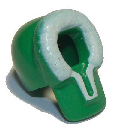 LEGO onderdeel Minifigure, Headgear Hood Fur-lined with White Fur Pattern (x205px1)