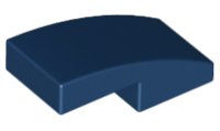 LEGO part Brick Curved 2 x 1 No Studs [1/2 Bow] 11477