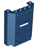 LEGO onderdeel Panel 2 x 6 x 6 with Window Slot 22387