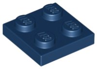 LEGO part Plate 2 x 2 3022